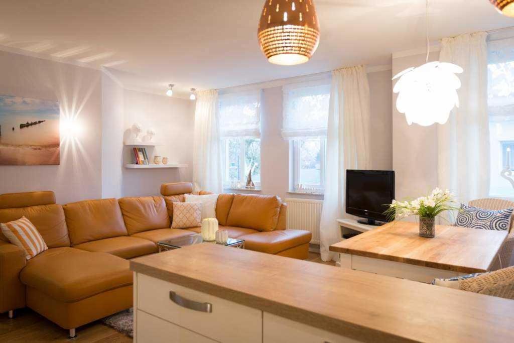 Appartamento Haus Am Kurpark, App Ahlbeck Heringsdorf  Esterno foto